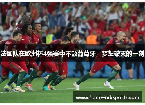 法国队在欧洲杯4强赛中不敌葡萄牙，梦想破灭的一刻